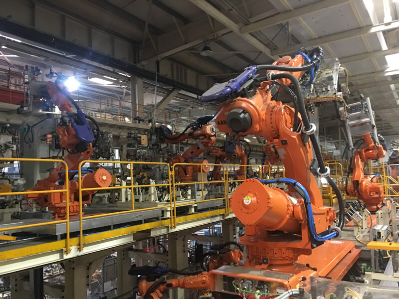 图塔工业机器人-现场1
